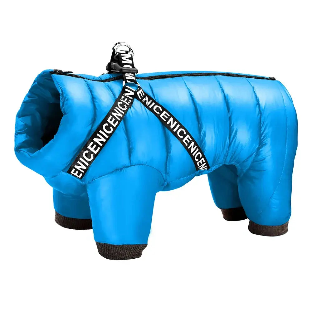 Veste chaude pour chien - Blue / 20 Chest 48cm