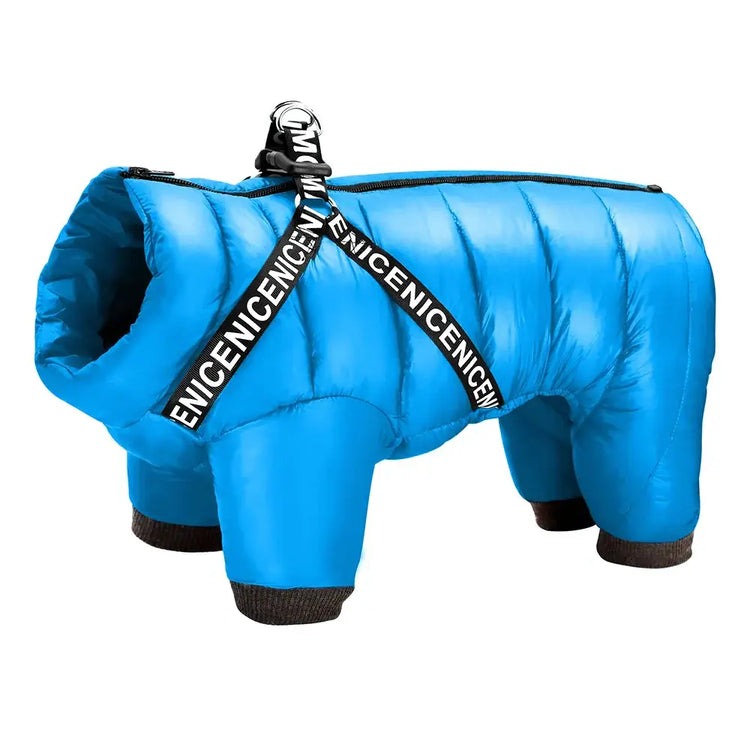 Veste chaude pour chien - Blue / 20 Chest 48cm