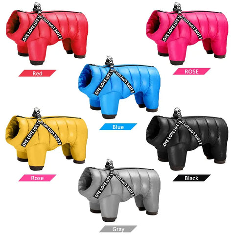 Veste chaude pour chien