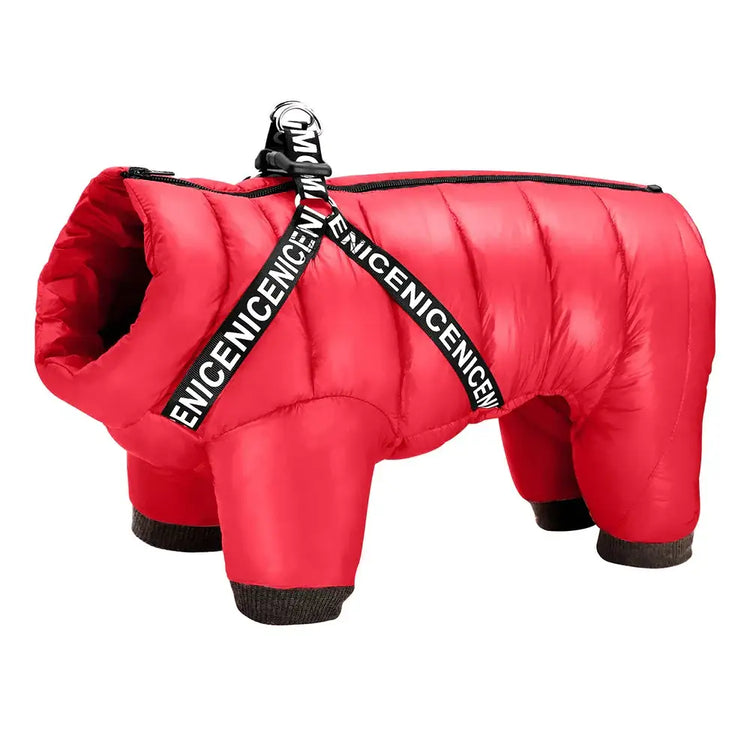 Veste chaude pour chien - Red / 20 Chest 48cm