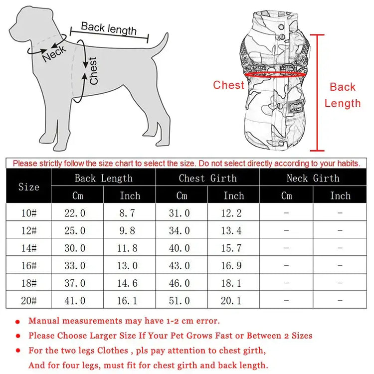 Veste coupe-vent pour chien