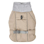 Veste d’hiver de luxe pour chien - Beige / 2XL