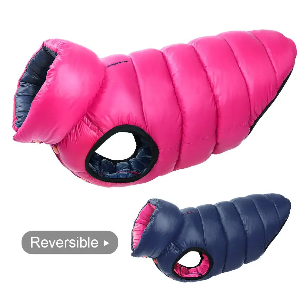 Veste d’hiver douce pour chien - Rose / L
