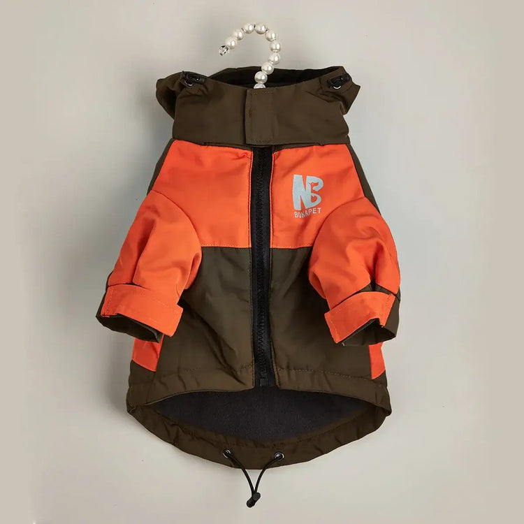 Veste d’hiver pour chien - Coffee / L