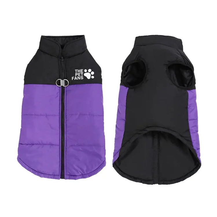 Veste d’hiver pour gros chien - Purple / 2XL