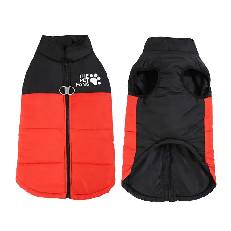 Veste d’hiver pour gros chien - Red / 6XL