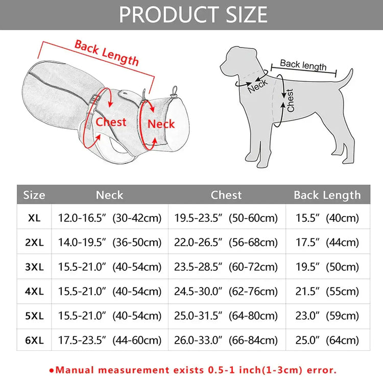 Veste imperméable réfléchissante pour chien