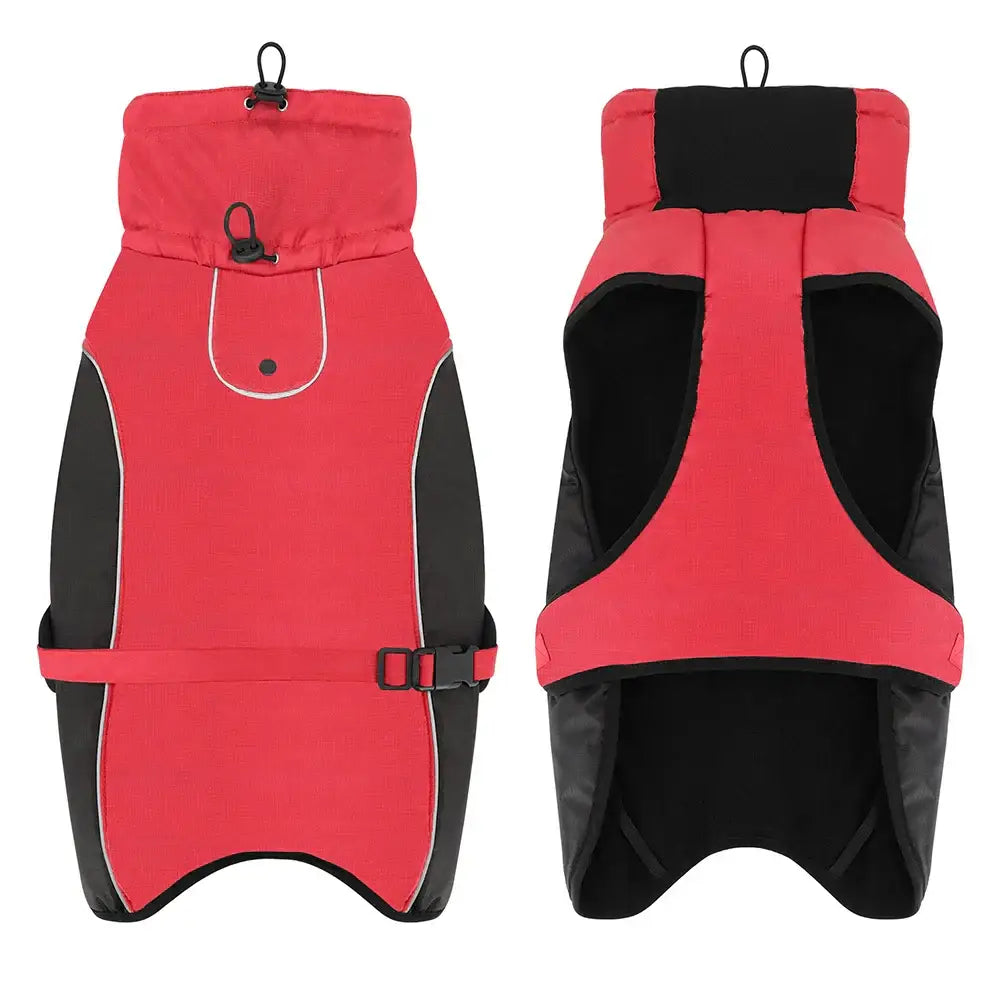 Veste imperméable réfléchissante pour chien