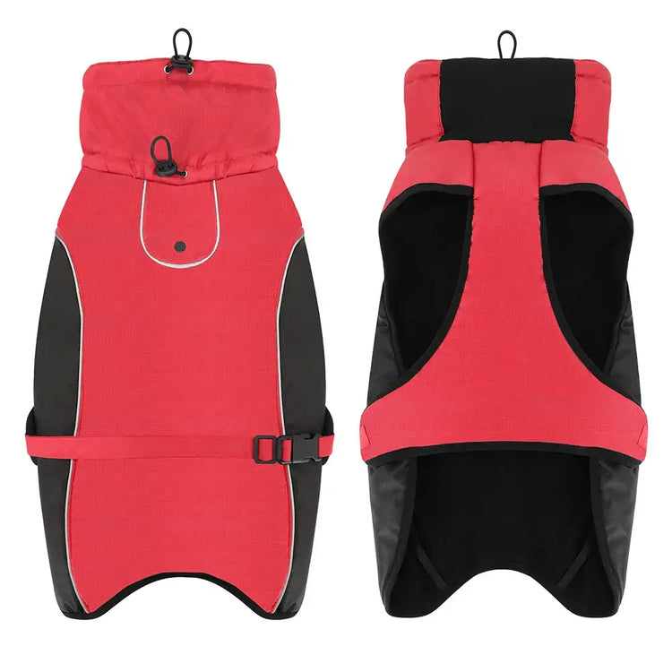 Veste imperméable réfléchissante pour chien