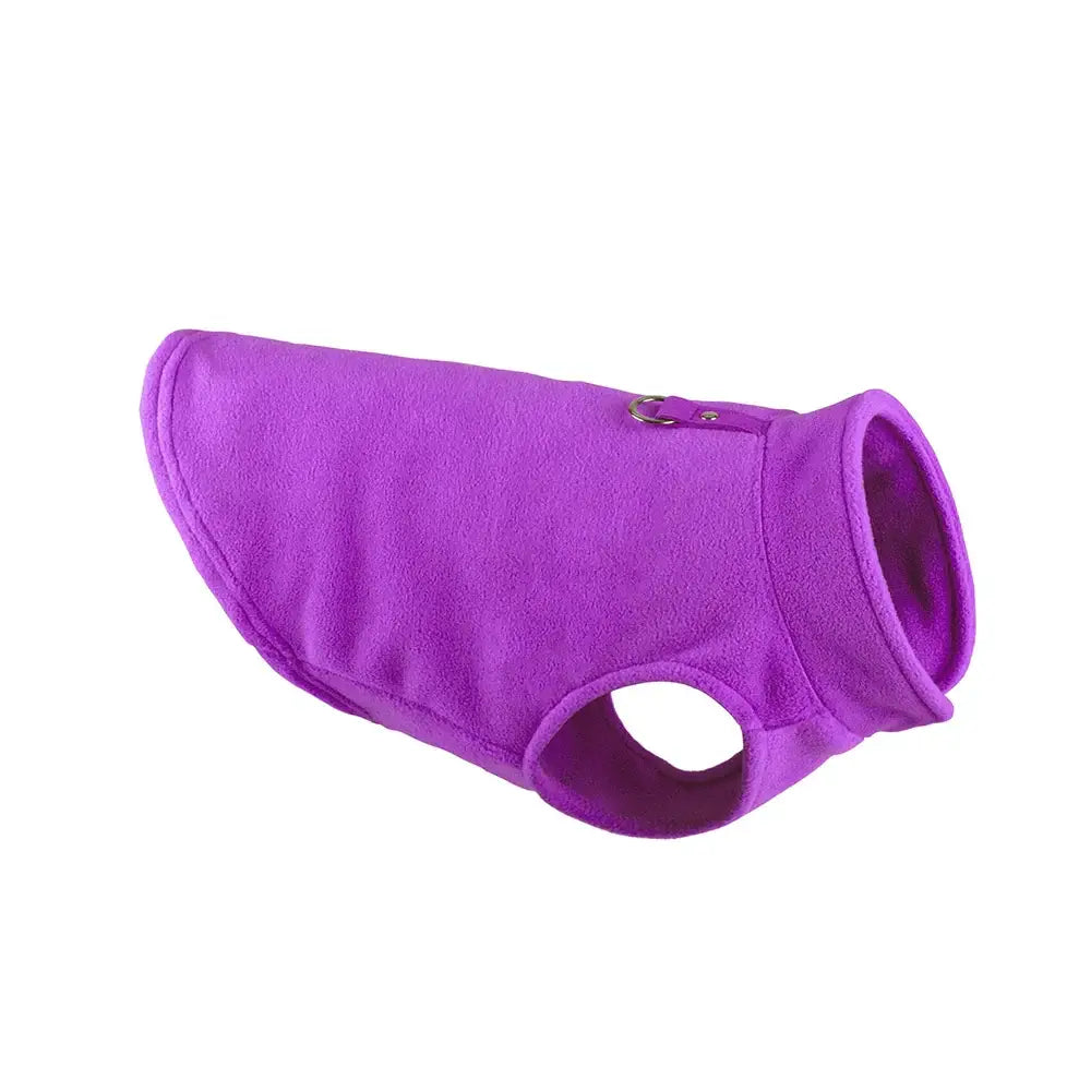 Veste polaire d’hiver pour chien - Purple / M