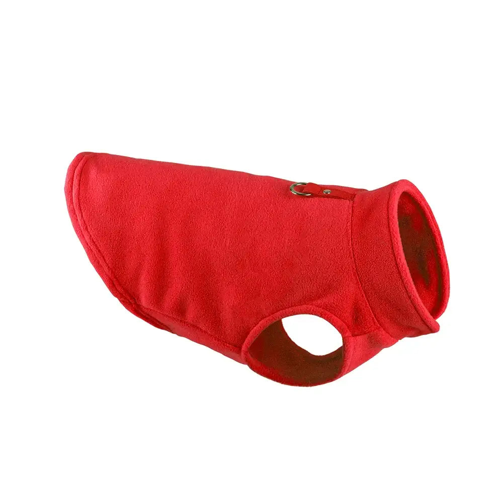 Veste polaire d’hiver pour chien - Red / M