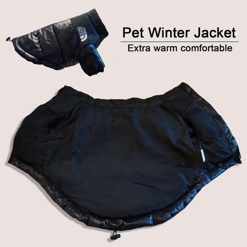 Veste réfléchissante d’hiver pour chien