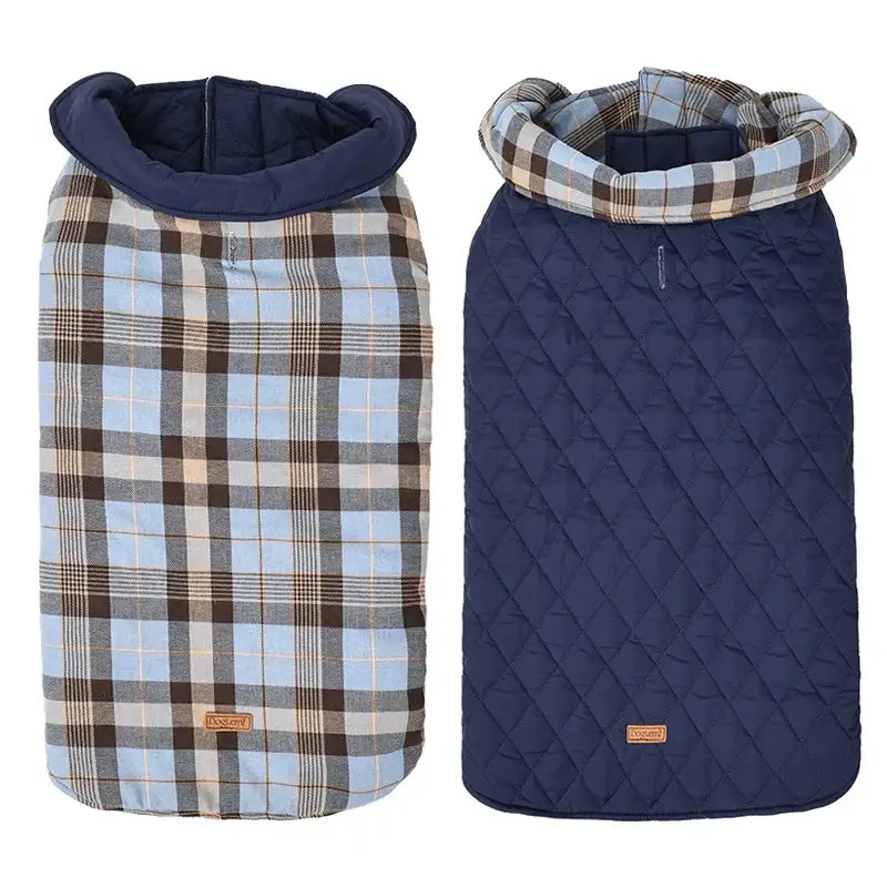 Veste réversible pour chien - blue / L