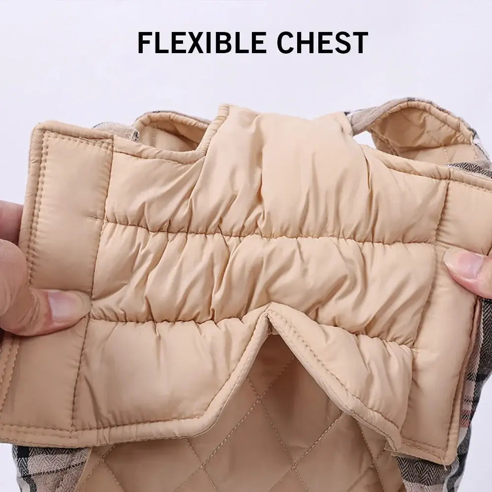 Veste réversible pour chien