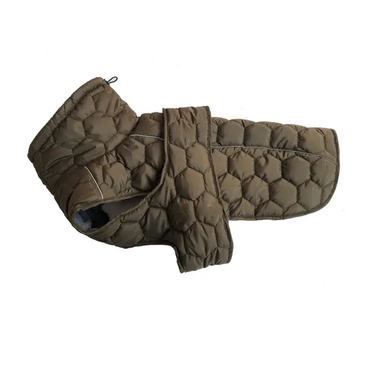 Vêtements chauds à col roulé pour chiens - Green / XXL