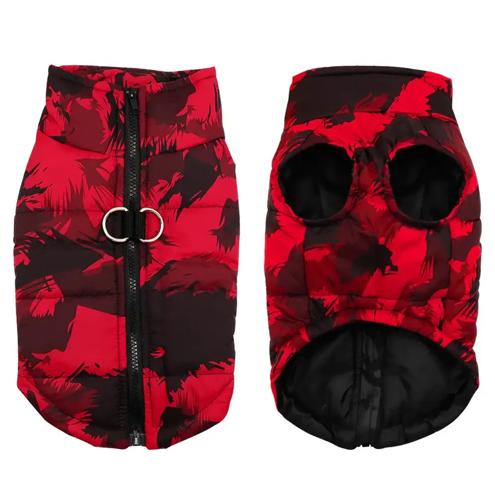 Vêtements d’hiver pour chiens - Red / XL / China Mainland