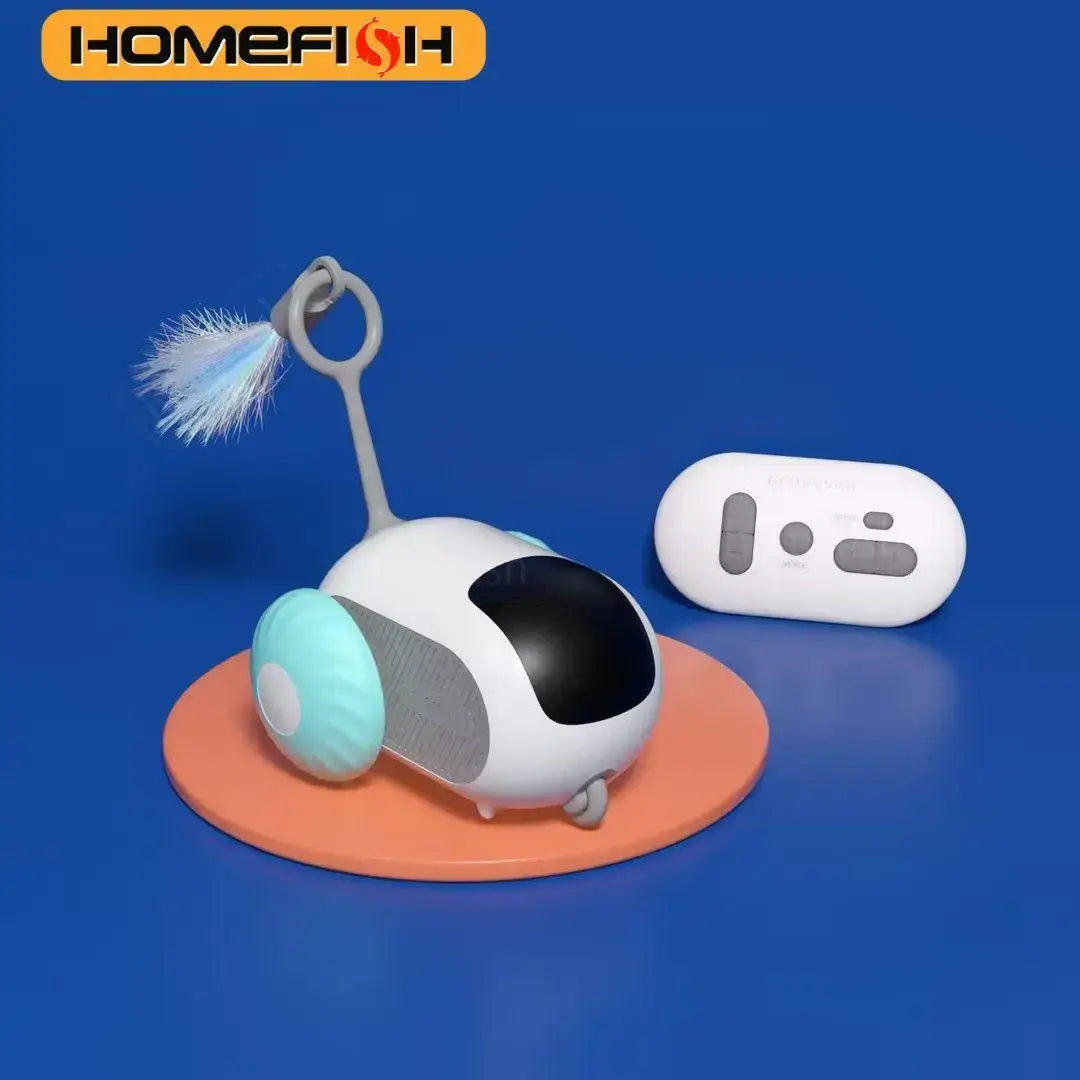 Voiture intelligente pour chat - blue