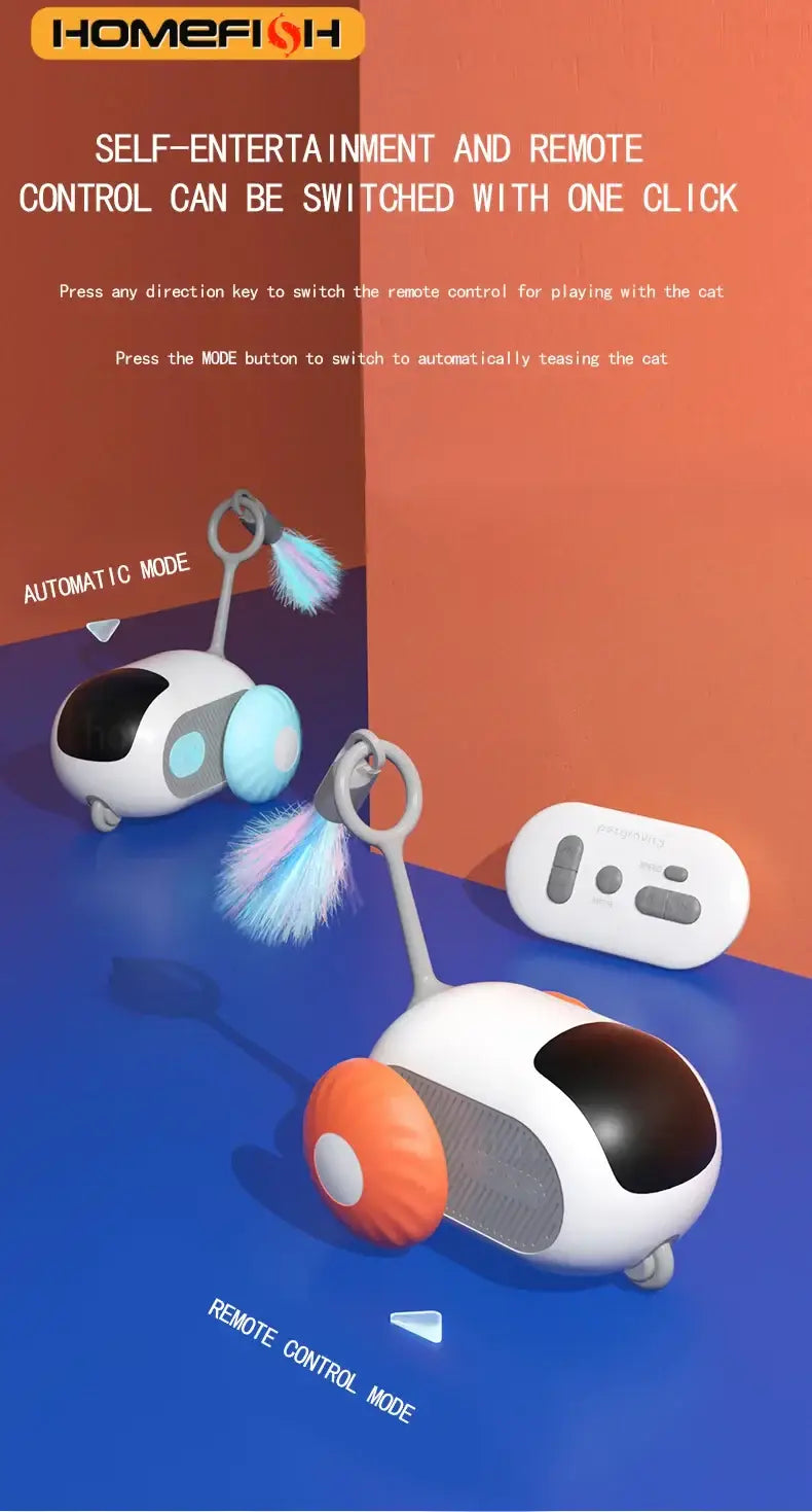 Voiture intelligente pour chat
