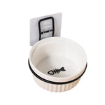 Wall-Mounted Ceramic Cat Dog Bowls Pet Cat Puppy Feeding Product Food Water Bowl For Cat Dog Pet Supplies