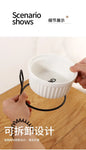 Wall-Mounted Ceramic Cat Dog Bowls Pet Cat Puppy Feeding Product Food Water Bowl For Cat Dog Pet Supplies