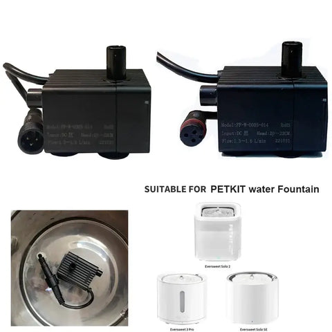Water Dispenser Pump Pets Cats Drinking Fountain Motor Replacement For PETKIT Water Dispenser 3.0 6.0 Fountain Pet